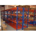 Solid Structural Heavy Duty Span Racking System Powder Coated Metal Shelves for sale