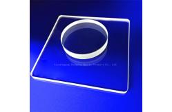China Factory High Temperature Resistant Fused Silica Custom Optical Quartz Sheet Glass Plate supplier