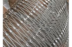 China Ferrule SS Zoo Aviary Mesh Netting 1.6mm Wire Diameter Polished Surface supplier