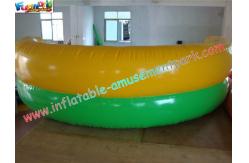 China Crazy UFO Inflatable Water Toys , Inflatable Water Towable Tube For Water Ski supplier