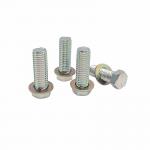 Custom-Made Dacromet Black Hexagon Bolt Plated With Environment-Friendly Colorful Zinc Full-Threaded Hexagon Head Screw. for sale