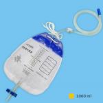 500ml Medical PVC Catheter Disposable Urine Bags Anti Reflux FSC for sale