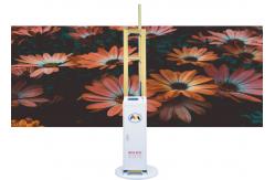 China Unique Ink Heating Program 2.39m Automatic Wall Inkjet Printer 5pcs Lead Rails supplier