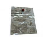5L / 10L / 20L / 25L Custom Aseptic Bag In Box , BIB Bags With Spigot / Vitop Tap for sale