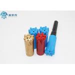 Hard 34mm Rock Drilling Tools Taper Spherical Drill Button Bits for sale