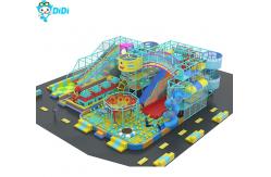 China TUV Certified Jungle Theme Indoor Playground Equipment With Slide Eco Friendly supplier