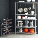 Kitchen Cookware Smart Wire Chrome Finish Commercial Shelving Racks for sale