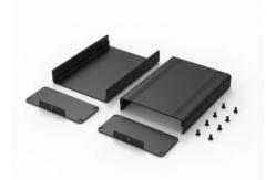 China Waterproof 6061 6005 Aluminium Extruded Enclosure Barrier Protective Housing supplier