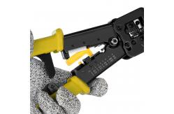 China Multifunctional Ethernet Wire Crimper Antiwear Alloy Material supplier
