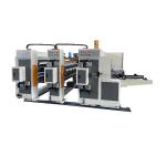 Pizza Box Automatic Flexo Printer Slotter Die Cutter Folder Gluer Machine Fast Speed