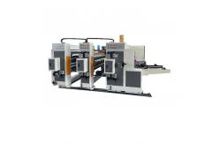 China Pizza Box Automatic Flexo Printer Slotter Die Cutter Folder Gluer Machine Fast Speed supplier