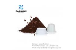 China Aluminum Empty Coffee Capsules Custom Coffee Capsules With Foil Lid supplier