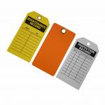 Custom Plastic Safety Tag With Long Lasting Durability And Logo Branding for sale