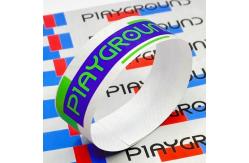 China Tyvek Paper Adjustable Paper Wristbands for Parties Event supplier