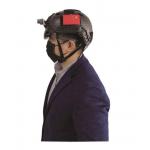 Non Contact Integrated Smart Temperature Measuring Helmet for sale