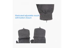 China Fingerless Washable Rechargeable Heating Gloves 5W Suitable For Gaming supplier