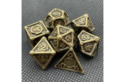China Customized Metal Multi - Face Dice Dnd Rpg Coc Desktop Game Portable supplier