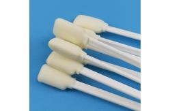 China Lint Free Double Rectangle Head Sponge Foam Swabs For Printer Head Cleaning supplier