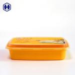 Non Spill IML Plastic Containers Lightweight Disposable Plastic Box for sale
