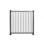 h3000mm Tubular Decorative Aluminium Fencing for sale