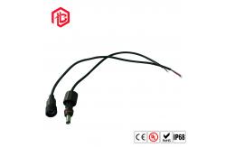 China Assembled LED Lighting IP67 IP68 Waterproof DC Connectors supplier