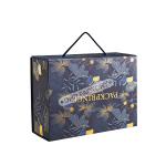 Large Foldable Gift Boxes Custom Design No Magnets With Handle for sale