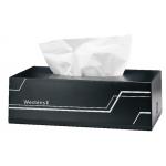 Office Waterproof Table Decorative Rectangular Tissue Box for sale
