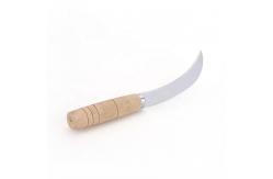 China Polished Curved Fruit Knife L17.6cm W4.3cm For Grapefruit Pineapple Banana supplier