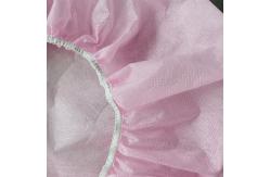 China Surgical Non Woven Bouffant Cap , disposable head cover Latex Free Waterproof supplier