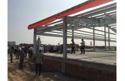 China C Purlin Steel Structure Warehouse Custom Prefabricated Construction supplier