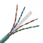 4 Pairs BC CCA Cat6A LAN Cat6 UTP Ethernet Cable Network CM CMR CMP for sale