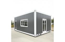 China Customizable Expandable Prefab Home with Galvanized Steel Frame supplier