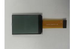 China Positive HTN Segment Code LCD White Blacklight With FPC LCD Display supplier