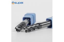 China 4 Flutes Customized Cutter Enhanced Performance With 38° Cutting Edge Angle supplier