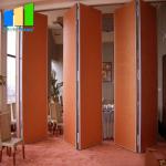 Acoustic Room Dividers Restaurant Sliding Gate Folding Partition For Decoration for sale
