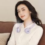 5w Wearable Bladeless Neck Hanging Fan Plastic With 1 Year Warranty for sale