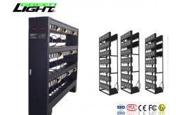China Durable LED Miners Cap Lamp 96 Charger Rack / StationWith Detachable Module supplier