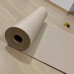 Thick Temporary Floor Protection Paper , Construction Artist Floor Covering for sale
