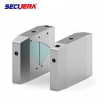 Flap type automatic turnstile control board access control barcode wing turnstile for public transport for sale