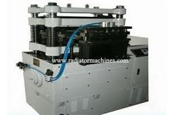 China 300M/Min Double Tray Aluminum Radiator Fin Machine Servo Control supplier