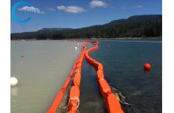 China Staked Turbidity Barrier For Sale Floating Trash Boom For Lake Large supplier