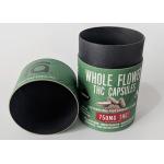 Recyclable Cardboard Cylinder Containers 4C Offset Printing
