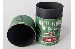 China Recyclable Cardboard Cylinder Containers 4C Offset Printing supplier