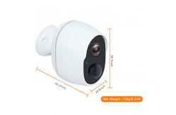 China HD 1080p Wireless Ip Security Camera Two Way Audio With Mobile App supplier