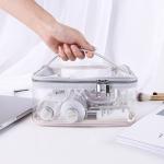 Transparent Clear PVC Makeup Organizer Cosmetic Bag for sale