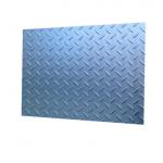 Diamond Embossed Galvanized Gi Chequered Plate With Many Pattern In Stock for sale