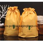 Custom LDPE Rope Tote Bag / Bundle Mouth Gift Packing Bag for sale