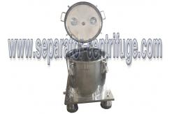 China SS304 Model PPTD Basket Centrifuge Hemp Washing Oil Extraction Machine supplier
