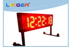 China Wireless Controller LED Countdown Timer Electronic With Moving Wheel Stand supplier