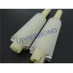 Abrasive Nylon White Cleaning Brushes Tobacco Machinery Spare Parts for sale